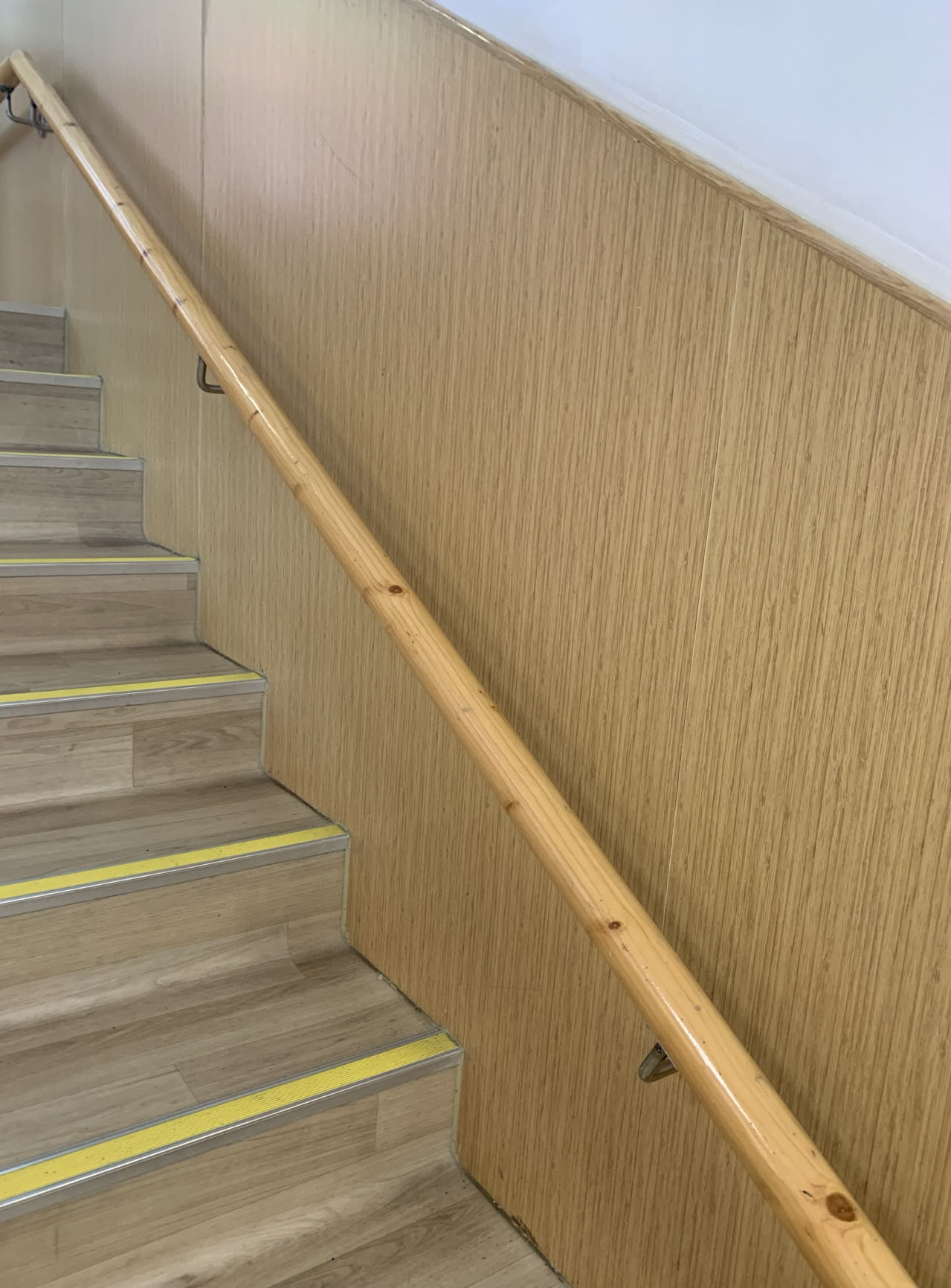 Bamboo staircase flat wall panel